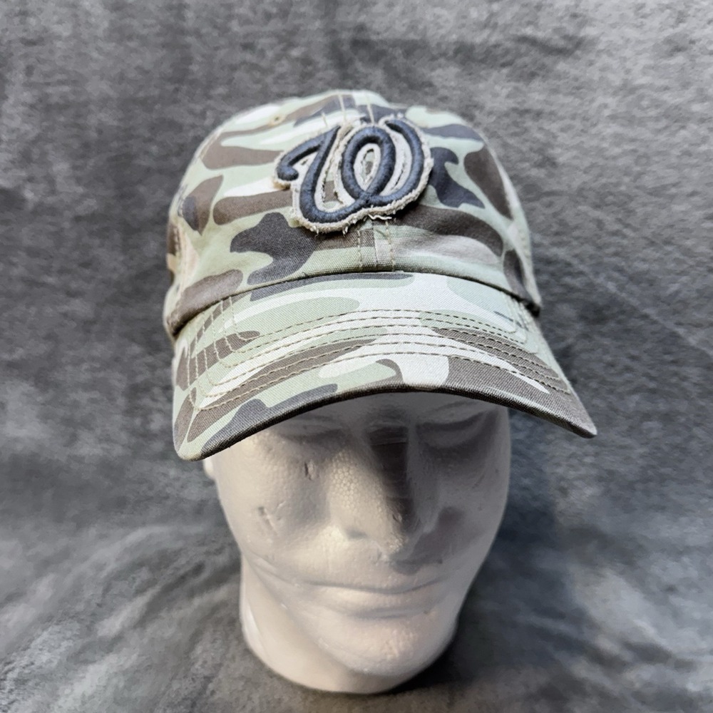 Washington Nationals Hat Brand 47 Strap Back Camouflage